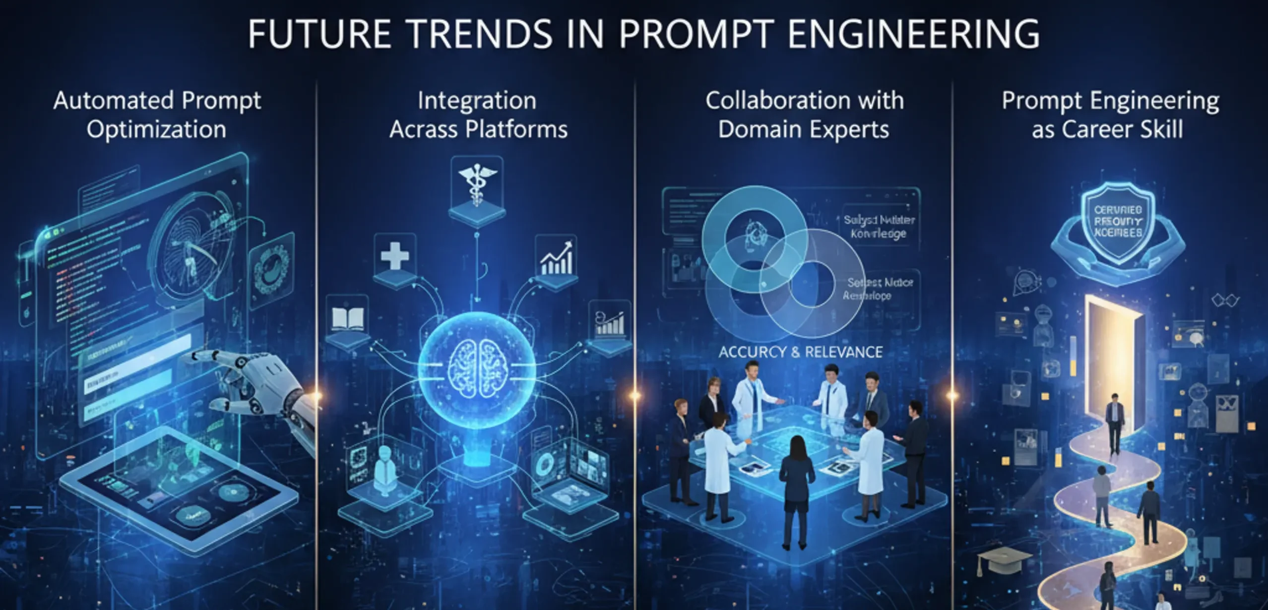 Future Trends in Prompt Engineering automation, integration, collaboration, career
