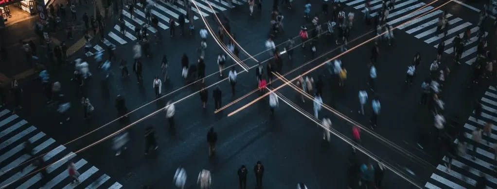 Rising graph showing AI adoption and growth in digital marketing strategy